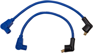 8mm Custom-fit Spark Plug Wire Kit Blue