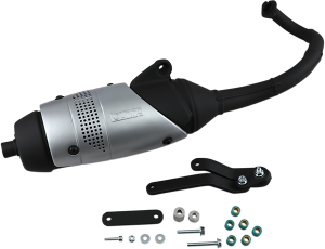 Touring Exhaust Black, 1, nordicamoto.ro