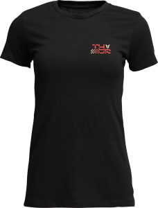 Tricou Dama Thor Vantage Negru M, 3, nordicamoto.ro