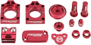 Bling Pack Kit Red, Anodized
