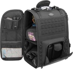 S3500 Tactical Sissy Bar Bag Black, 4, nordicamoto.ro