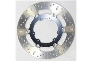 Floating Brake Rotor Blue, Silver, Stainless Steel, Zinc, 1, nordicamoto.ro