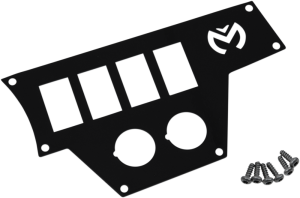Dash Plate For Rzr Black, 1, nordicamoto.ro