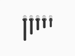 Quad Lock PRO pótcsavar-készlet – fekete