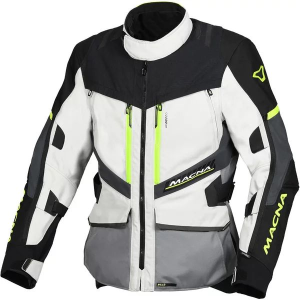 MACNA DOMANE vízálló textil túra-/kalandmotoros dzseki, kék/narancssárga, XXL, 4, nordicamoto.ro