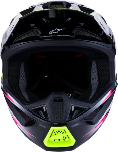 Alpinestars S-M7 Blaster sisak, fekete/szürke/sárga, XXL, 3, nordicamoto.ro