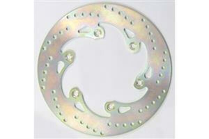 Round Hpsr Solid Brake Rotor Gold, Silver, Stainless Steel, Zinc