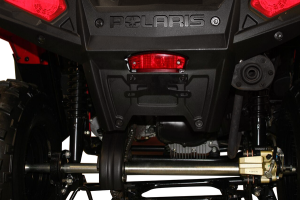 Universal License Plate Mount Kit Gloss Black, 1, nordicamoto.ro