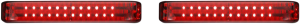 Probeam® Led Sequential Bagz Saddlebag Lights Red, 3, nordicamoto.ro
