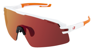 Flash Sunglasses White, Orange, 1, nordicamoto.ro