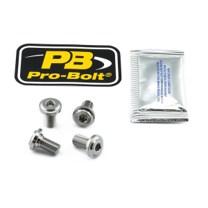Brake Rotor Mounting Bolt Kit Silver, Unfinished, 2, nordicamoto.ro