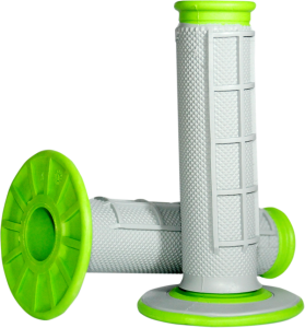 Offroad Dual-compound Grips Gray, Green, 1, nordicamoto.ro