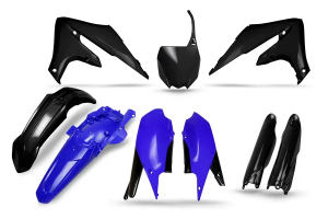 Karosszériakészlet Yamaha-hoz – fekete, kék