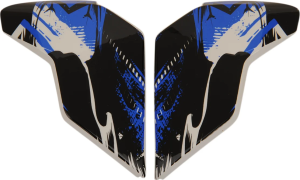 Sideplate Aflt Stim Blue Blue, White ONE SIZE, 1, nordicamoto.ro