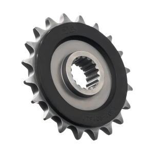 JT SPROCKETS Gumi párnázású első lánckerék, fekete, természetes színű , nordicamoto.ro