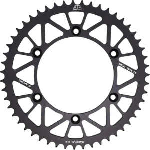 JT SPROCKETS hátsó lánckerék, fekete , nordicamoto.ro
