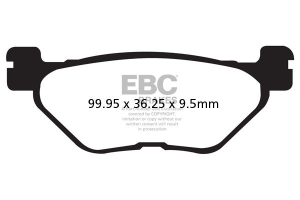 Vee Semi-sintered Brake Pads, 2, nordicamoto.ro