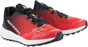Nyári motoros csizma, Alpinestars Meta Road V2 cipő, piros, nordicamoto.ro
