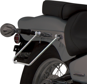 Saddlebag Stays Silver