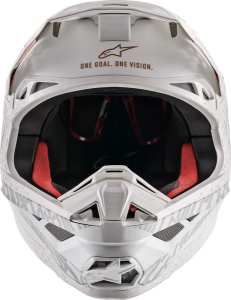 Supertech M8 Triple Mx Helmet Orange, White  2XL, 4, nordicamoto.ro