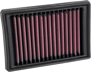 High-flow Air Filter Black, Red