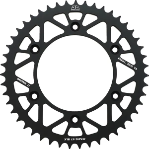 JT SPROCKETS hátsó lánckerék, fekete , nordicamoto.ro
