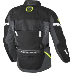MACNA ULTIMAX 2.0 L vízálló túra-/kalanddzseki – Fekete/fluo sárga, 4, nordicamoto.ro
