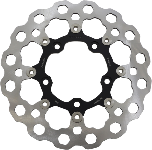 Cubiq Brake Rotor Black, Chrome, 2, nordicamoto.ro