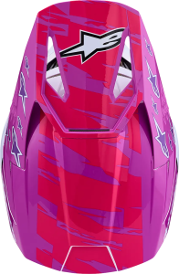 Alpinestars SM3 Falcon sisak, lila/fehér/rózsaszín, XS, 4, nordicamoto.ro