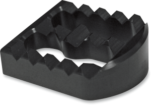 Serrated Brake Pedal Cover Black, 1, nordicamoto.ro