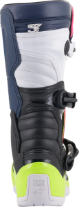 Cizme copii Alpinestars Tech 3S Black/Dark Blue/Pink Fluorescent 39,5, 5, nordicamoto.ro