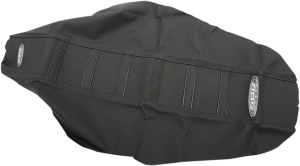 6-rib Gripper Seat Cover Black, 2, nordicamoto.ro