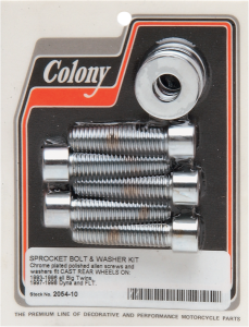 Rotor, Sprocket And Belt Mounting Hardware Kit Silver, 2, nordicamoto.ro