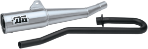 Rcm 4-stroke Exhaust System Silver, 1, nordicamoto.ro