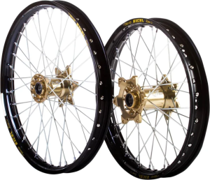 Elite Mx-en Wheel, Silver Spokes Black, Gold, 2, nordicamoto.ro