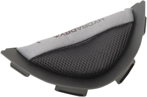 Chin Curtain Icon Airflite™ sisak, fekete/szürke, 1, nordicamoto.ro