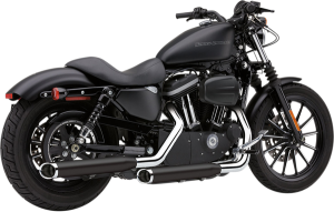 3(r) Slashcut Slip-on Mufflers Black, 1, nordicamoto.ro