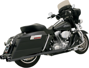 Megaphone Slip-on Mufflers Black, 1, nordicamoto.ro