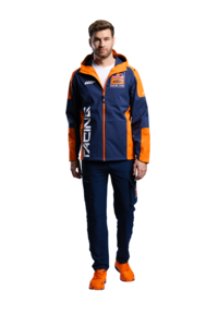 KTM Replica Team keményhéjú kabát – narancssárga/tengerkék – XS, 5, nordicamoto.ro