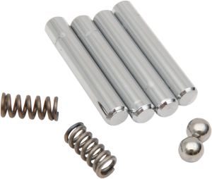 Passenger Floorboard Pivot Pin Kit Silver