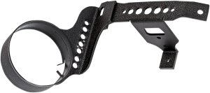 Sportster Speedometer Relocation Kit Black, Powder-coated