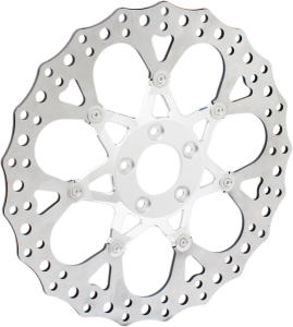 Two-piece Floating Brake Rotor Chrome