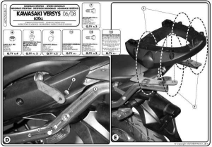 Kappa főváz a KAWASAKI VERSYS 650 '06–'09-es modelljeihez, 1, nordicamoto.ro