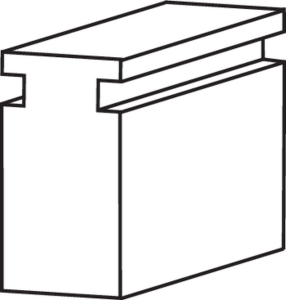Tunnel Wear Strip/heat Exchanger Protectors Black
