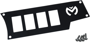 Dash Plate For Rzr Black