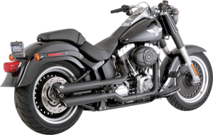 3(r) Twin Slash Slip-on Mufflers Black, 1, nordicamoto.ro