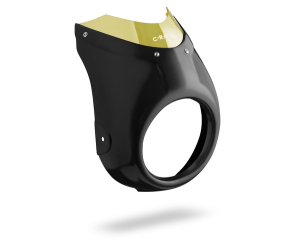 Headlight Mask For Yamaha Black, Yellow 