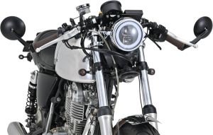 Bar End Mirror Black