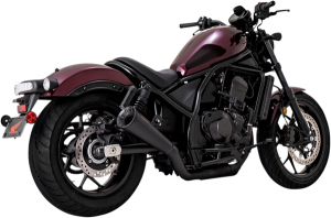 Upsweep Slip-on Muffler Matte Black, 1, nordicamoto.ro