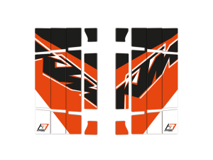 Trophy Rad Louvers Black, Orange, 1, nordicamoto.ro